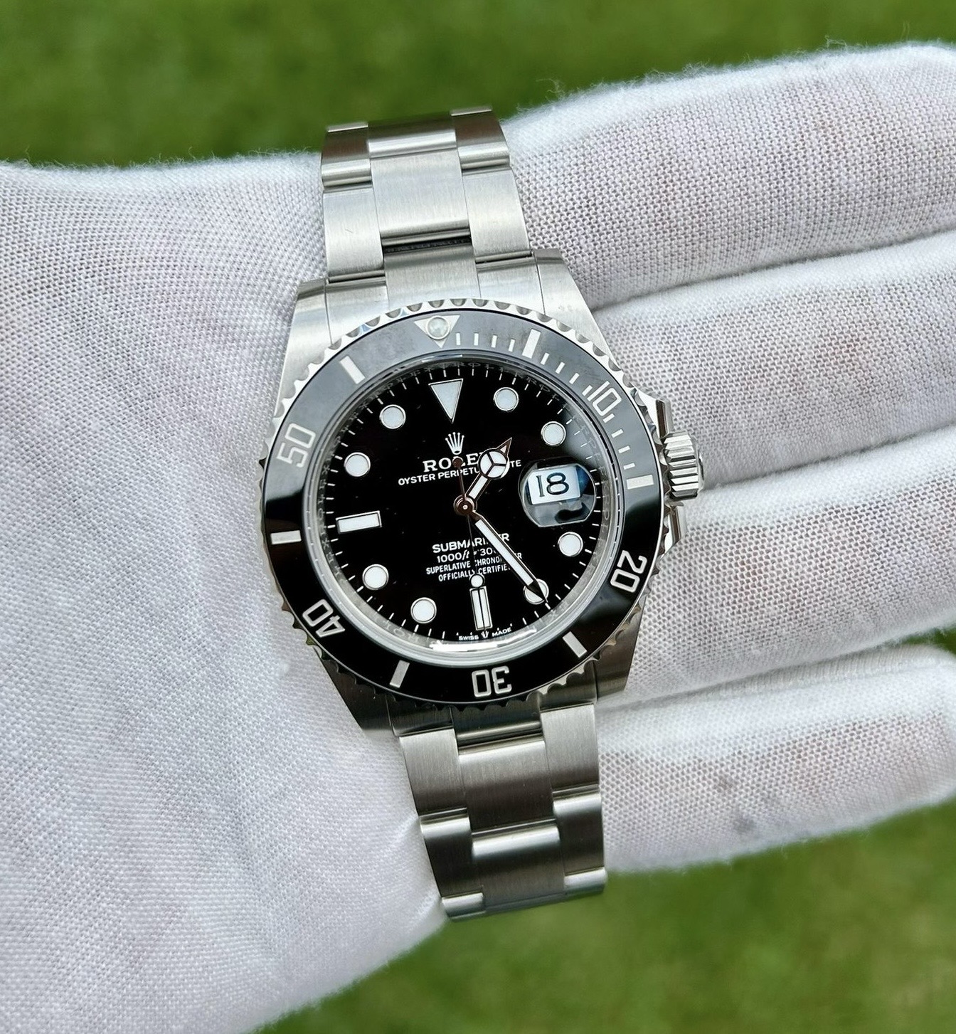 Luxury pre-owned Rolex timepiece