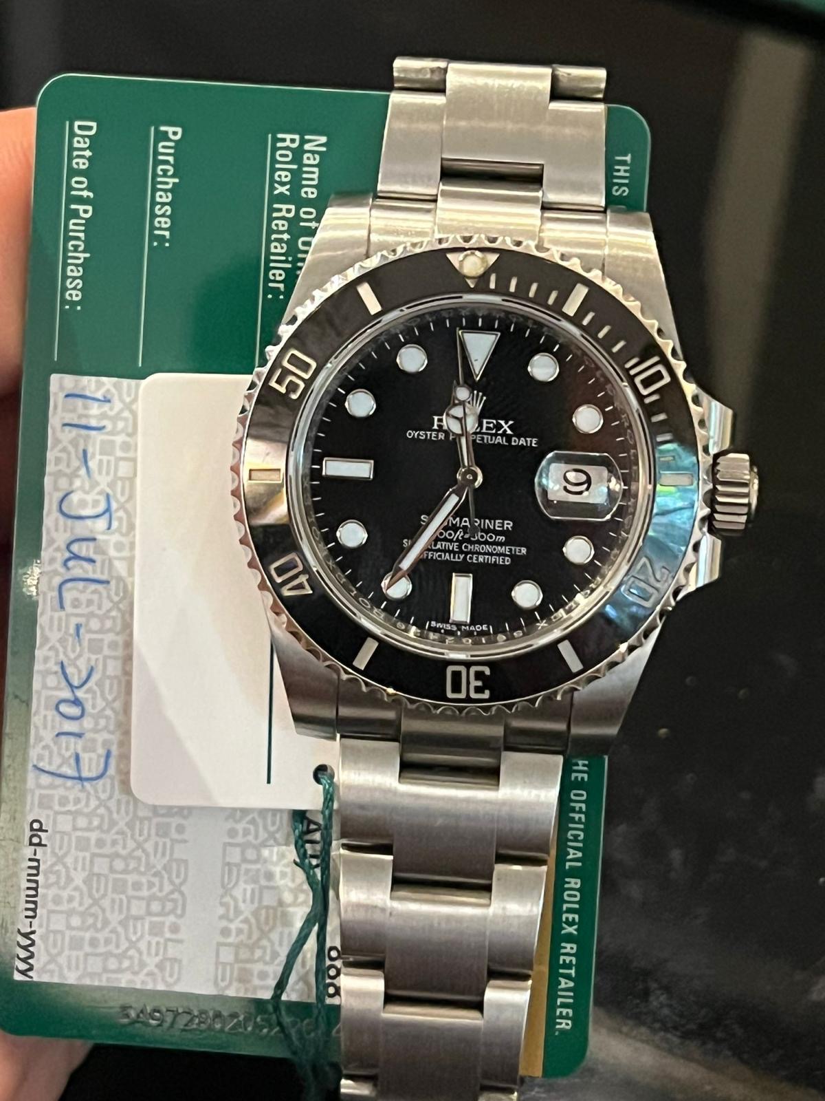 Authentic Rolex wristwatch for sale